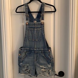 Never worn Target short overalls